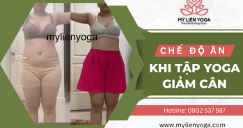 Chia sẻ chế độ ăn dành cho người tập yoga giảm cân
