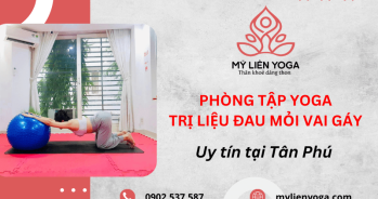 Phòng tập yoga trị liệu cho người đau mỏi vai gáy tại Tân Phú