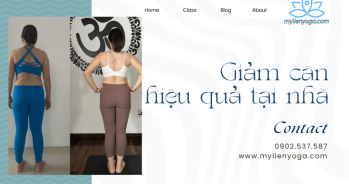 Phương pháp giảm cân hiệu quả tại nhà chỉ có tại Mỹ Liên Yoga